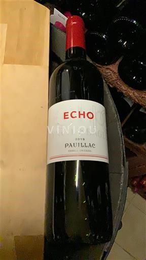 Bordeaux Pauillac Château Lynch-Bages Écho 2019