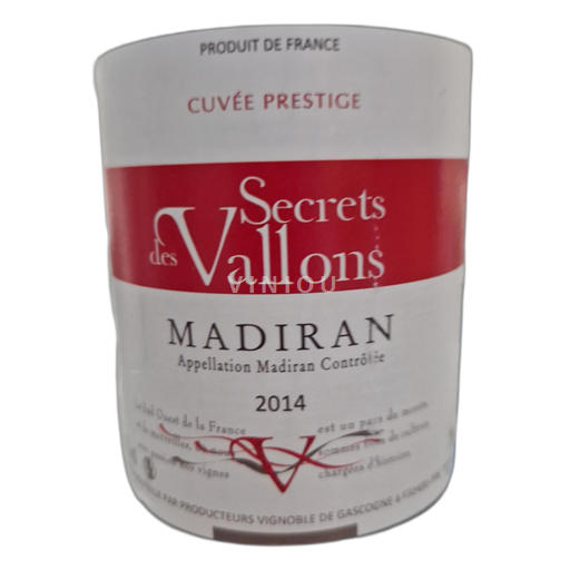 Sud-Ouest Madiran Secrets des Vallons Prestige 2014
