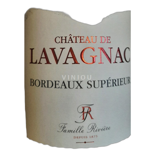 Bordeaux Bordeaux Supérieur Château Lavagnac 2016