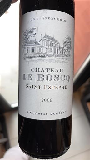 Bordeaux Saint-Estèphe Château Le Boscq 2009