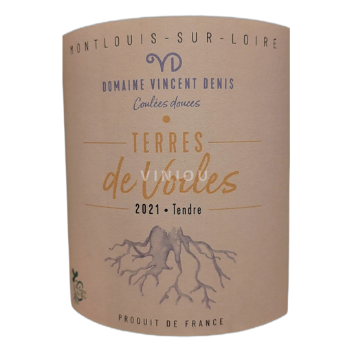 Vallée de la Loire Montlouis-sur-loire Domaine Vincent Denis Coulées douces en Terres de Voiles Tendre 2021