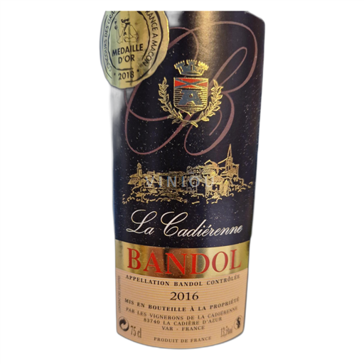 Provence Bandol La Cadiérenne 2016