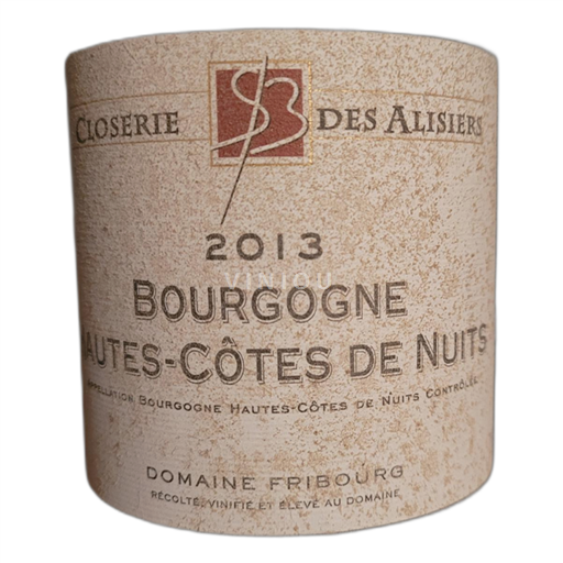 Burgundi Hautes Côtes de Nuits Closerie des Alisiers 2013