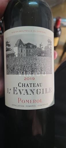 Bordeaux Pomerol Château L'Evangile 2019