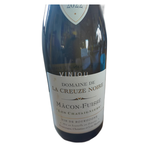 Bourgogne Mâcon et mâcon-villages Domaine de la Creuze Noire Les Chataigniers 2022