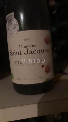 Rhône Valley Côtes-du-Rhône Domaine Saint Jacques 2019
