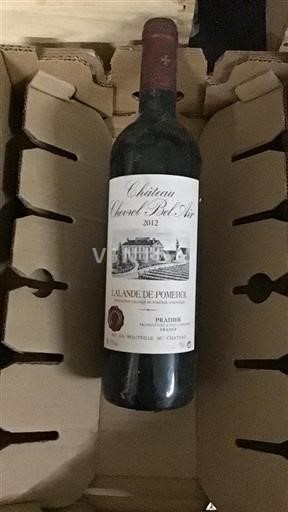 Bordeaux Lalande-de-Pomerol Château Chevrol Bel Air 2012