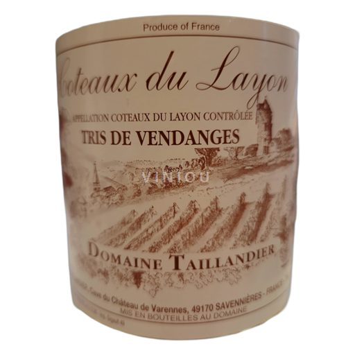 Údolí Loiry Coteaux-du-Layon Domaine Taillandier Tris de Vendanges 2018