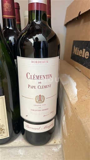 Vin Pessac-Léognan Pape Clément - Clémentin de Pape Clément - 2016