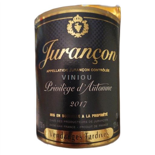 Jura Cave des Producteurs de Jurançon Prestige d'Automne 2017