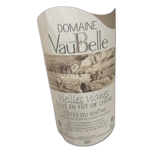 Rhônedalen Côtes du Rhône Domaine VauBelle Vieilles Vignes 2021