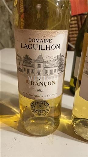 Lounais-Ranska Jurançon Domaine laguilhon 2022