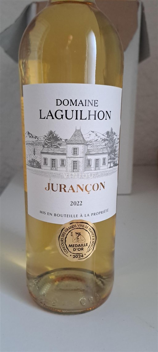 Sud-Ovest Jurançon Domaine laguilhon 2022
