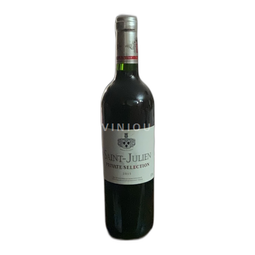 Vin Rouge sec Private Selection 2015 France Bordeaux Saint-Julien AOC