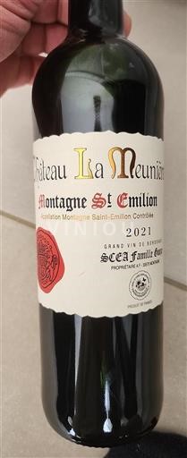 Bordeaux Montagne-Saint-Émilion Château La Meunière 2021