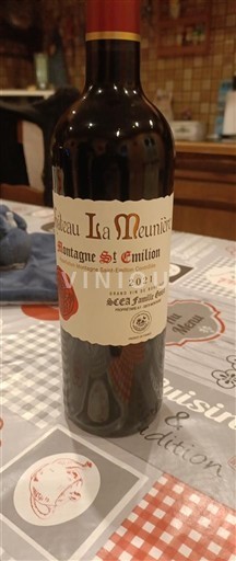 Bordeaux Montagne-saint-émilion Château La Meunière 2021