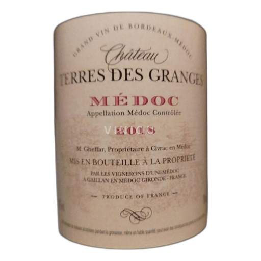 Bordeaux Médoc Château Terres des Granges 2018