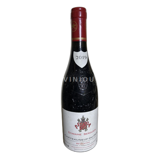 Rona dolina Châteauneuf-du-Pape Domaine Serguier Révélation 2019