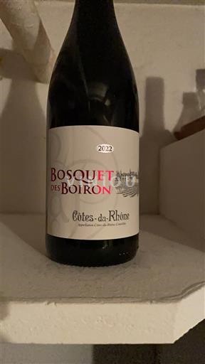 Valle del Ródano Côtes del Ródano Bosquet des Boiron 2022