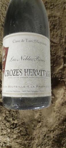 Rhône-dalen Crozes-Hermitage Cave de Tain l'Hermitage Les Nobles Rives 1997