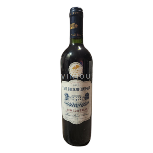 Bordeaux Lussac-saint-émilion Vieux Château Chambau 2016