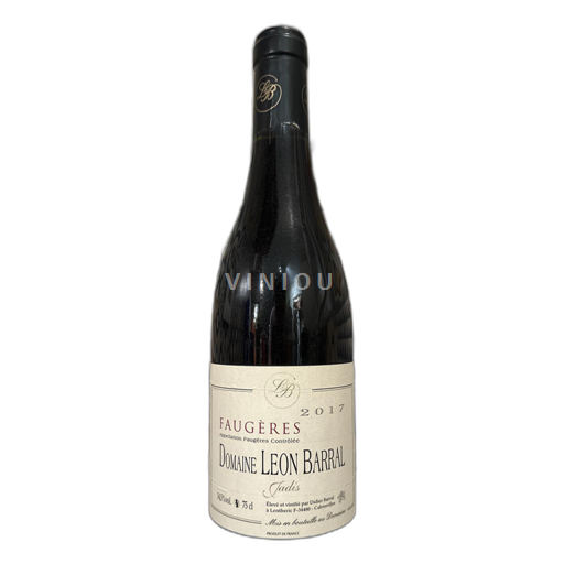 Languedoc Faugères Domaine Leon Barral Jadis 2017