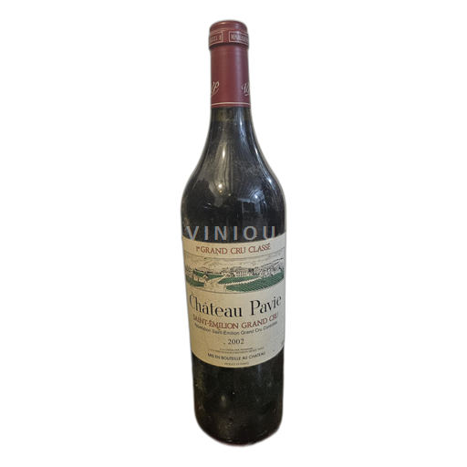 Burdeos Saint-Émilion Gran Cru Château Pavie 2002