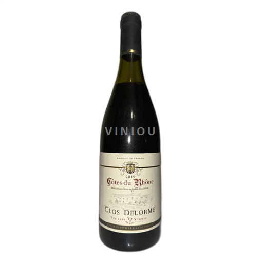 Valle del Rodano Côtes-du-Rhône Clos Delorme Vieilles Vignes 2019