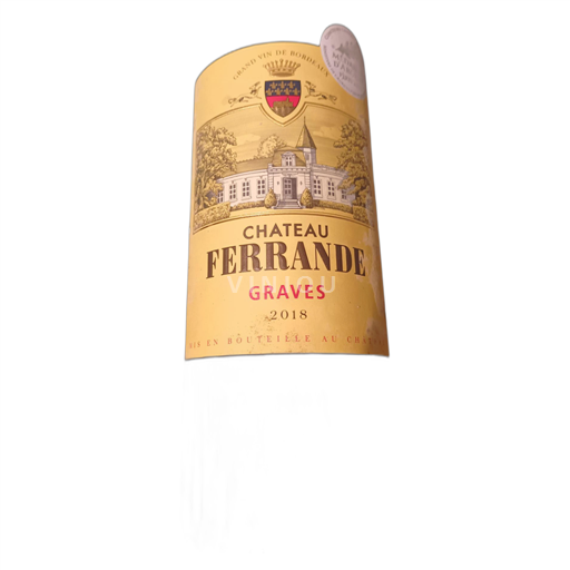 Bordeaux Graves Chateau Ferrand 2018