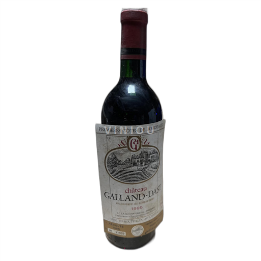 Bordeaux Những sườn đầu tiên của Bordeaux Château Galland-Dast 1995