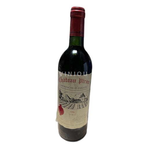 Bordeaux Montagne-saint-émilion Château Piron 1996