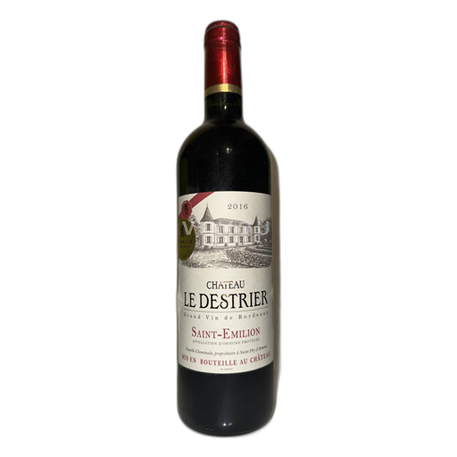 Burdeos Saint-Émilion Château Le Destrier 2016