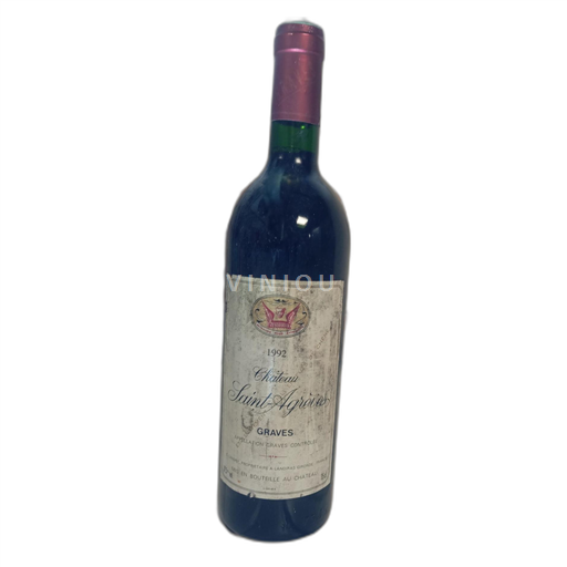 Bordeaux Graves Château Saint-Agrèves 1992