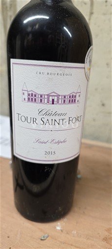 Bordeaux Saint-Estèphe Château Tour Saint-Fort 2015