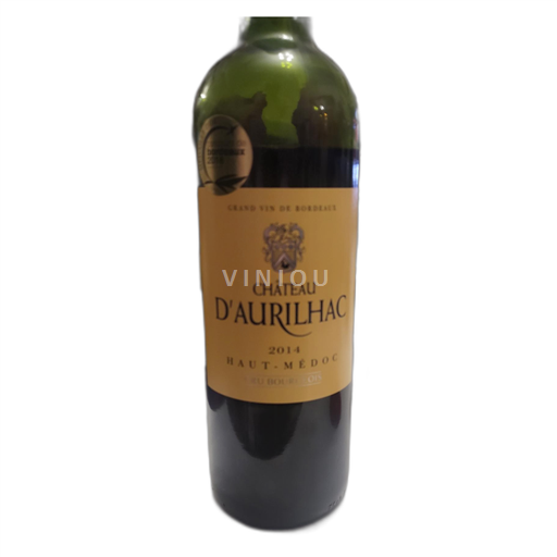 Bordeaux Haut-Médoc Chateau d'Aurilhac 2014