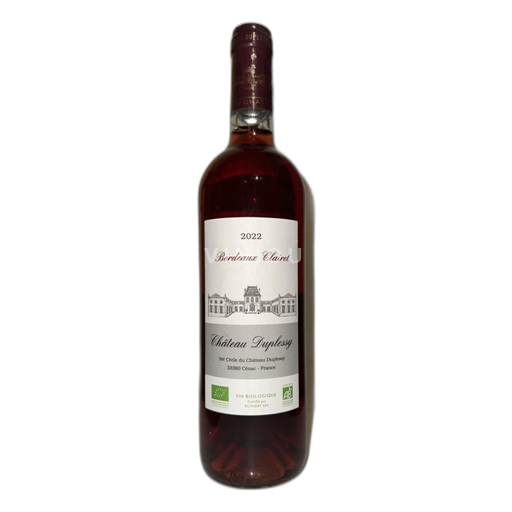 Bordeaux Bordeaux Clairet Château Duplessy 2022