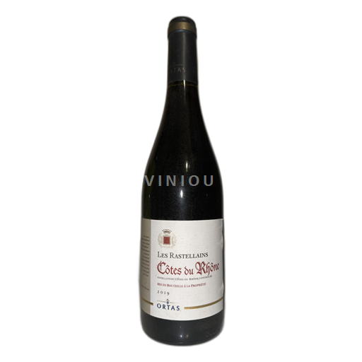 Rona dolina Côtes-du-Rhône Ortas Les Rastellains 2019