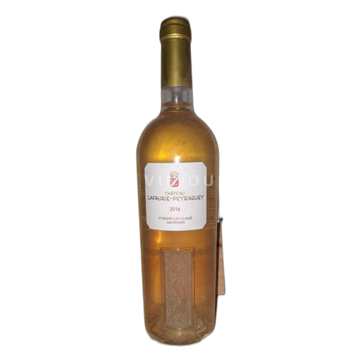 Bordeaux Sauternes Château Lafaurie-Peyraguey 2016