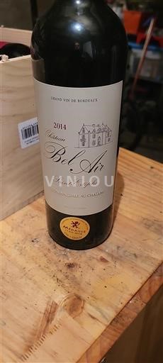 Bordeaux Saint-Estèphe Château Bel Air 2014