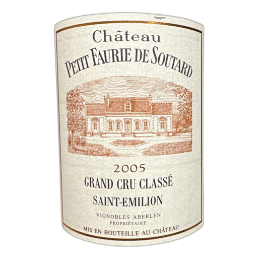 Bordeaux Saint-Émilion Grand Cru Château Petit Faurie de Soutard 2005