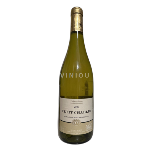 Burgundy Petit Chablis Appellation d’origine protégée  2020