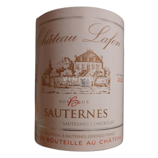 Bordeaux Sauternes Château Lafon Moelleux 2022
