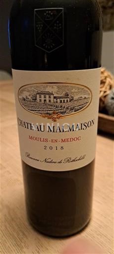 Bordeaux Moulis-en-Médoc Château Malmaison 2018
