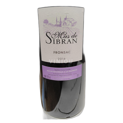 Burdeos Fronsac Mas de Sibran 2016