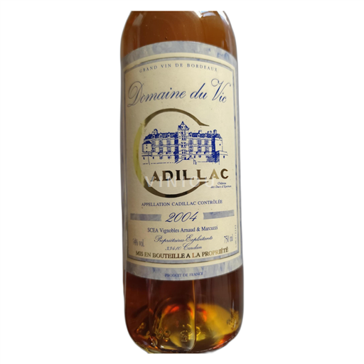 Bordeaux Cadillac Domaine du Vic 2004
