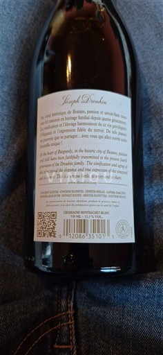 Borgoña Chassagne-Montrachet Joseph Drouhin 2022