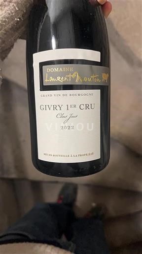 Burgundy Not Specified Domaine Laurent Mouton Clos Jus 2022