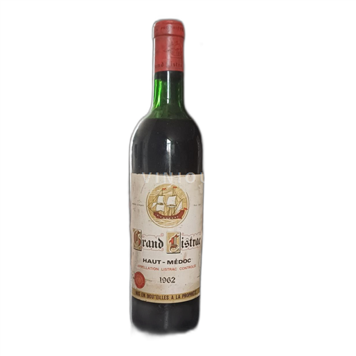 Bordeaux Haut-Médoc Grand Listrac 1962