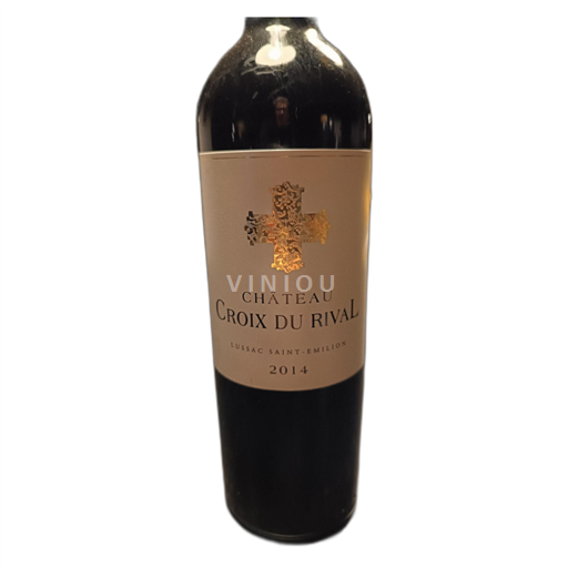 Bordéus Lussac-Saint-Émilion Château Croix du Rival 2014