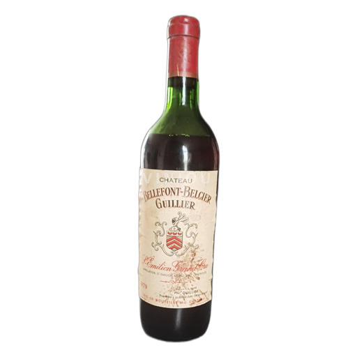 Bordeaux Saint-Émilion Grand Cru Château Bellefont-Belcier 1979